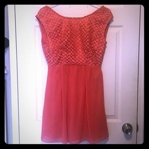 Forever 21 coral mini dress